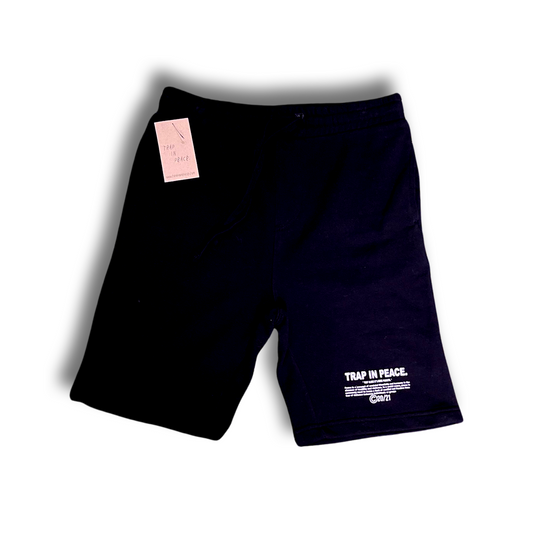 “Classic Print” Shorts (Black)